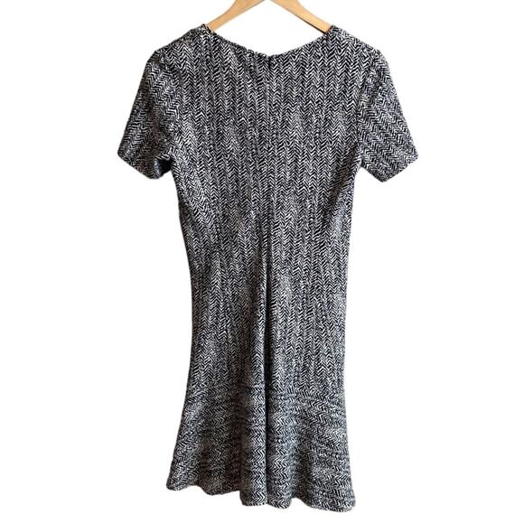 Theory Women's Nikay V short sleeve dress Wool Blend Parcel Fabric 6 - Picture 10 of 13